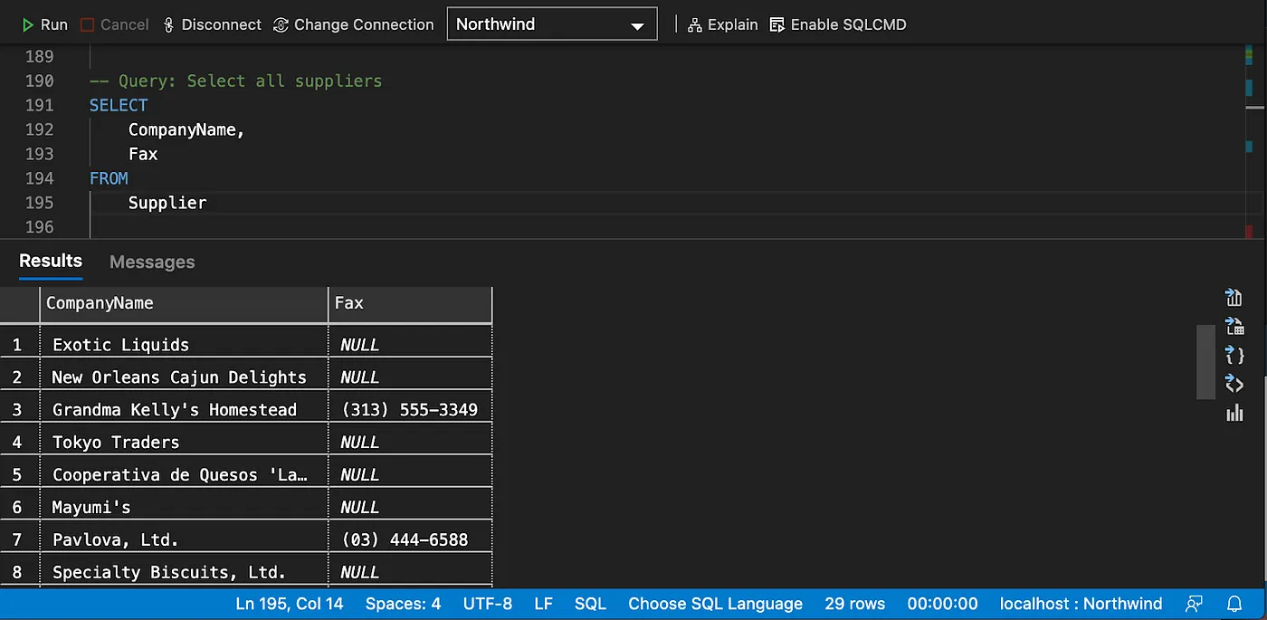 Working with Nulls