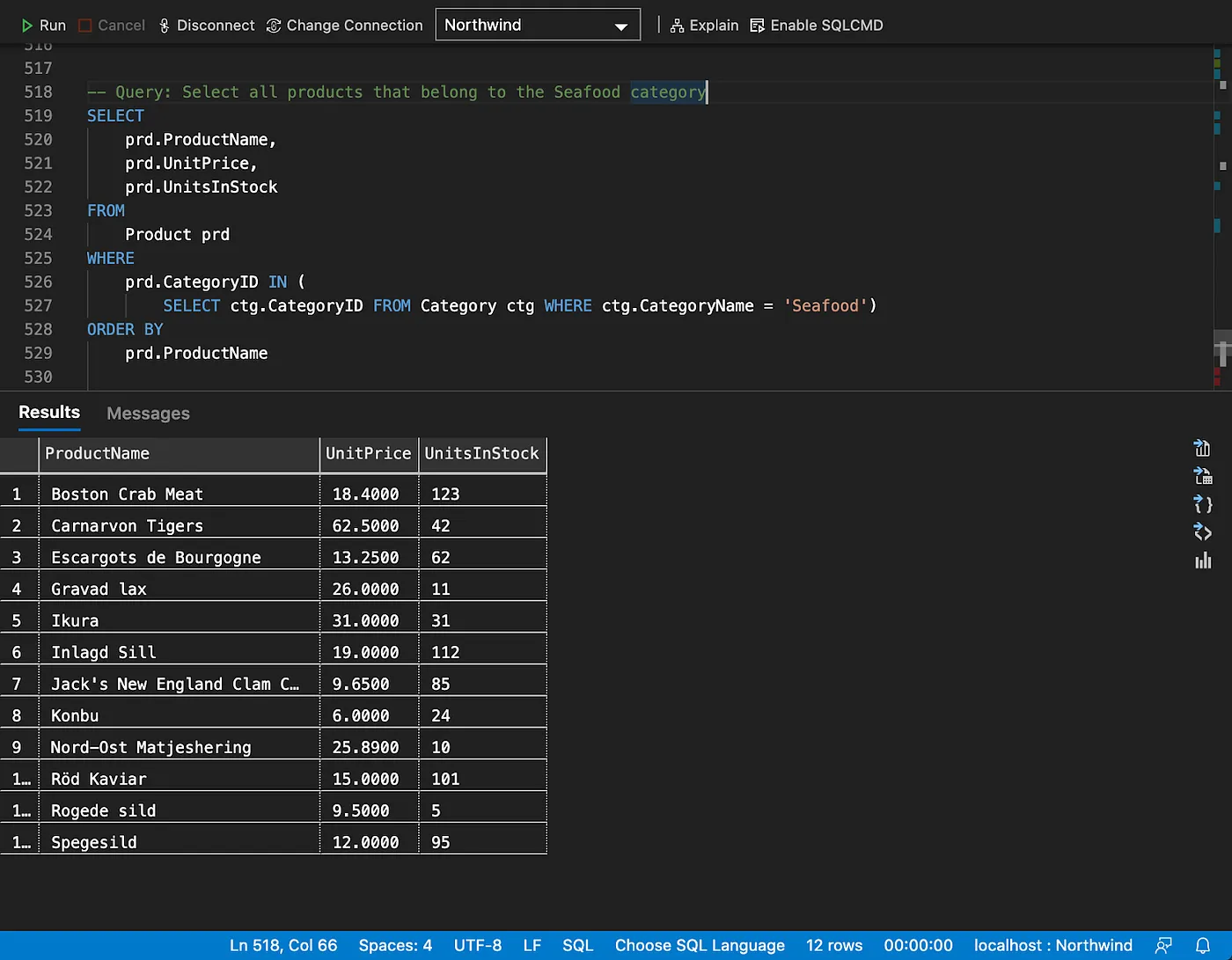 Subqueries